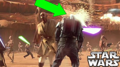 mace windu kills jango fett.